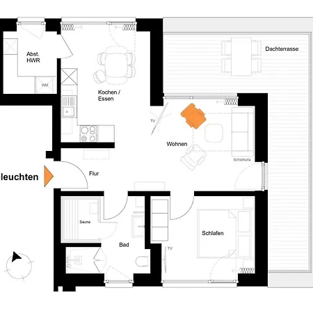 Beltblick 18 - Ostseeleuchten - Moderne Mit Dachterrasse Direkt An Der Ostsee! Apartment Fehmarn