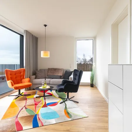Beltblick 18 - Ostseeleuchten - Moderne Mit Dachterrasse Direkt An Der Ostsee! Апартаменты Фемарн