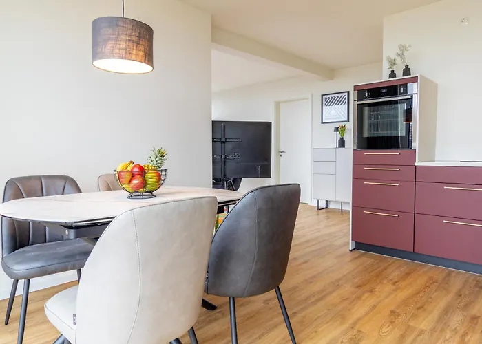 Beltblick 18 - Ostseeleuchten - Moderne Mit Dachterrasse Direkt An Der Ostsee!