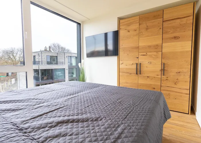 Beltblick 18 - Ostseeleuchten - Moderne Mit Dachterrasse Direkt An Der Ostsee! Lägenhet