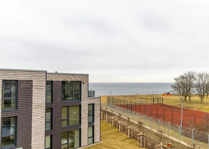 Lägenhet Beltblick 18 - Ostseeleuchten - Moderne Mit Dachterrasse Direkt An Der Ostsee! *