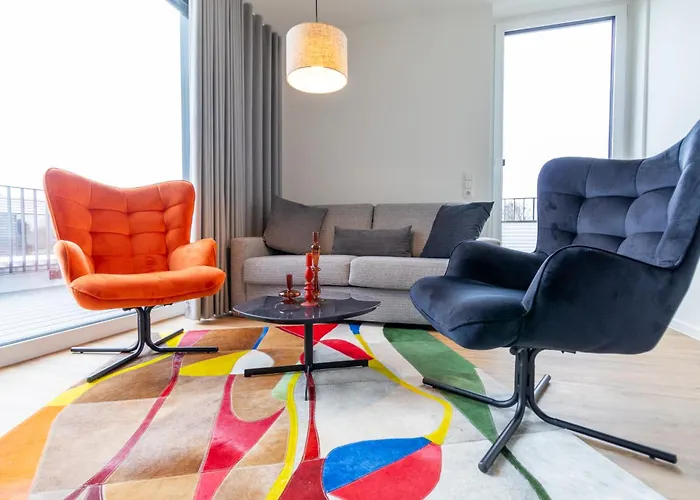 Beltblick 18 - Ostseeleuchten - Moderne Mit Dachterrasse Direkt An Der Ostsee! Lägenhet